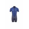Shorty ATOLL Homme avec zip Frontal 2mm  Bleu Atoll