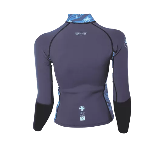 Veste Zippée Manches longues 2/2mm Optimizer Ocean Step longe cote Femme