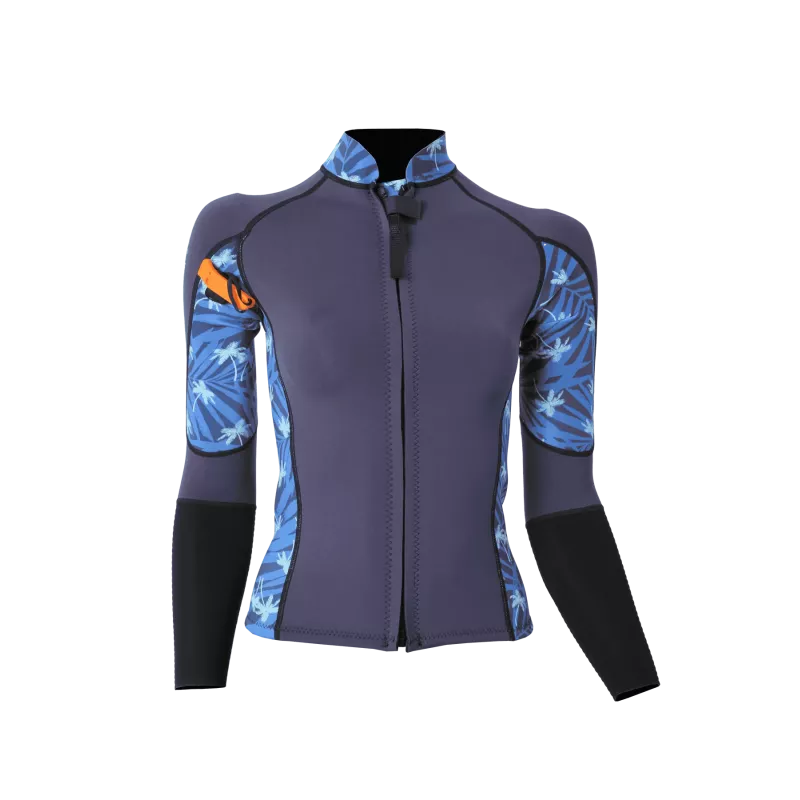 Veste Zippée Manches longues 2/2mm Optimizer Ocean Step longe cote Femme