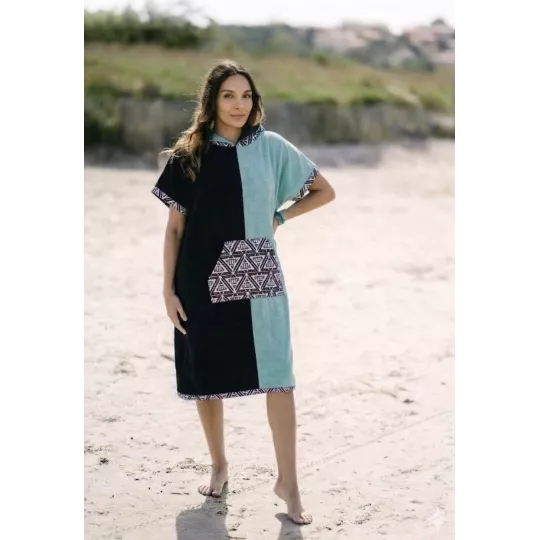 Ponchos certifiés OEKO-TEK en bambou fabriqués en France avec amour !