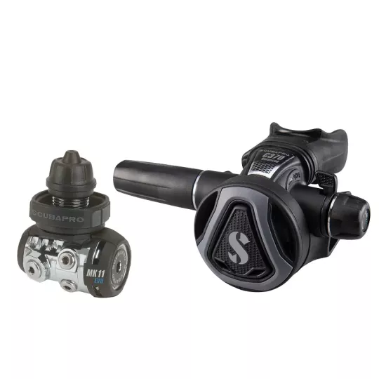 Pack MK11 Evo Din Noir C370 avec octopus R105, manomètre et sacoche  - 3
