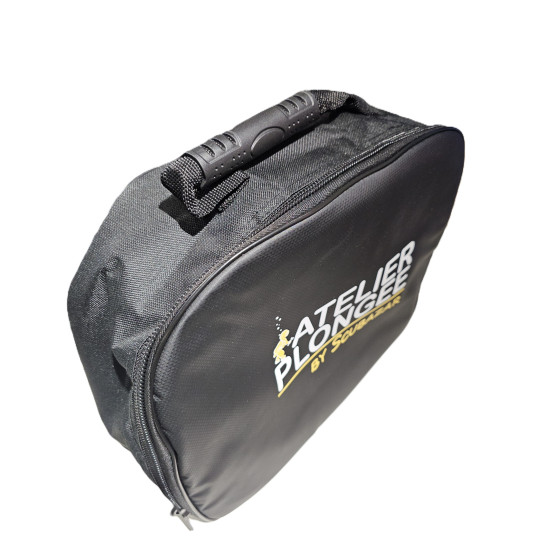 Pack MK11 Evo Din Noir C370 avec octopus R105, manomètre et sacoche  - 6