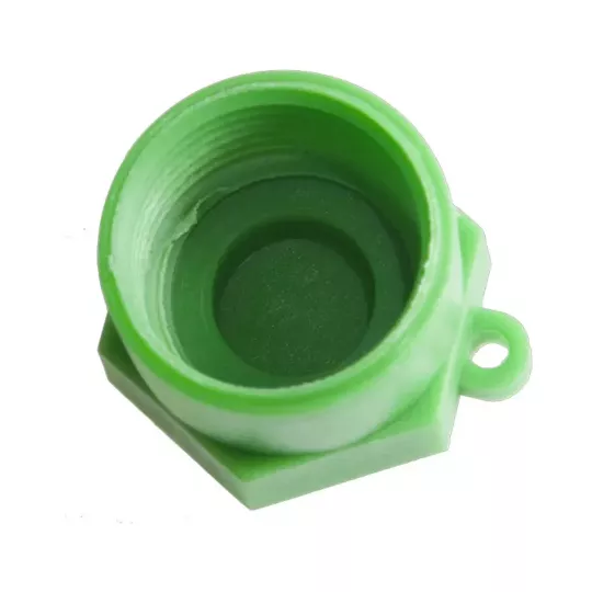 Bouchon de protection pour détendeur M26 Nitrox / Oxygène - Plastique Vert