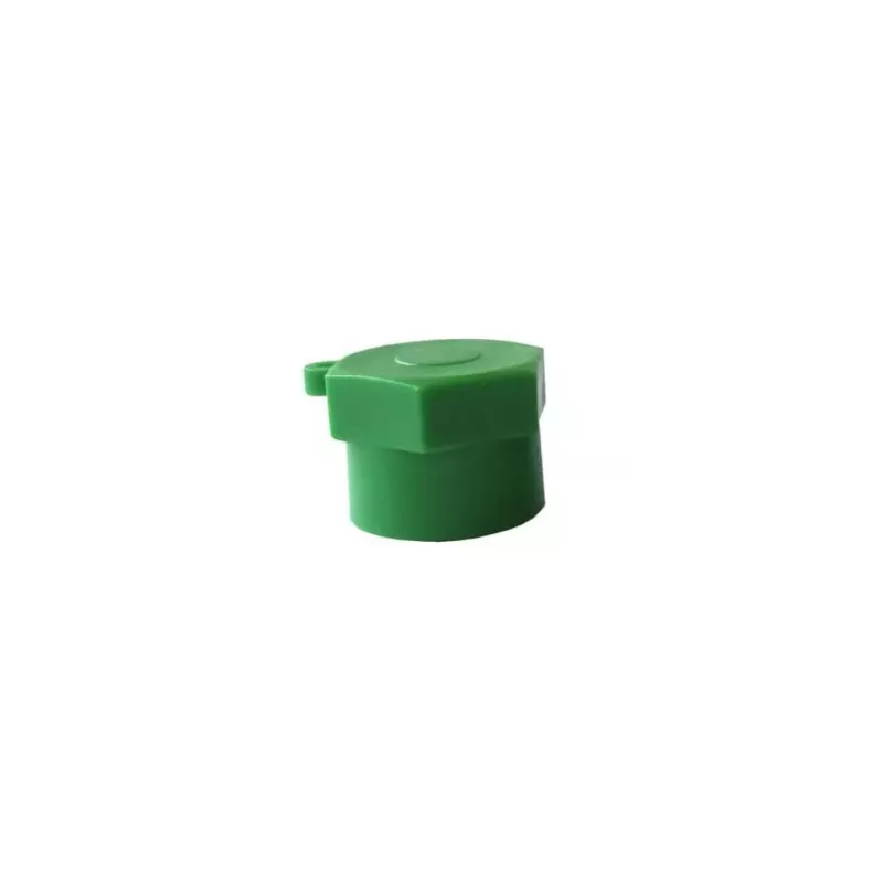 Bouchon de protection pour détendeur M26 Nitrox / Oxygène - Plastique Vert