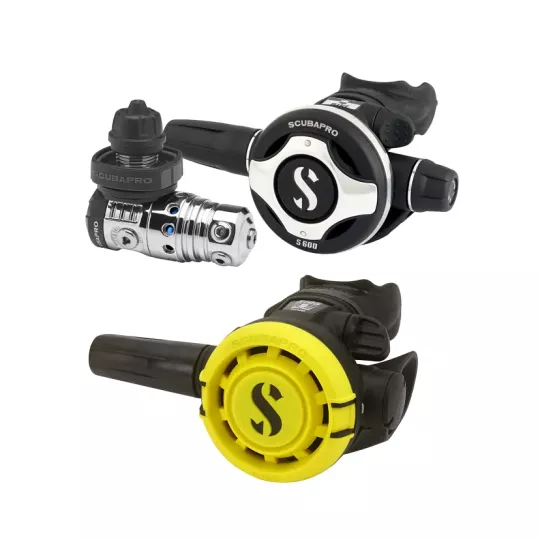 Pack Détendeur Scubapro MK25 EVO DIN + S600 + Octopus R105