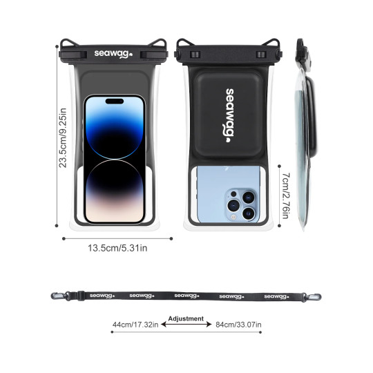 Pochette étanche téléphone 6,9” IPX8 flottante Seawag PRO  - 2