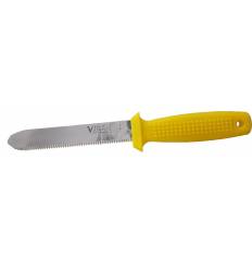 Couteau Victory Knives lame blunt poignée jaune